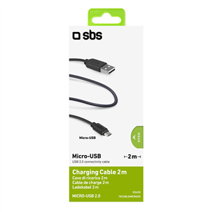 Kaabel USB-A - Micro USB SBS (2 m)