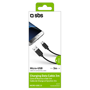 Cable Micro USB SBS (3 m)