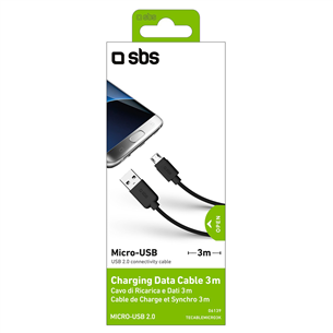 Kaabel USB - Micro USB SBS (3 m)