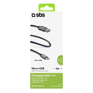 Кабель Micro USB SBS Denim (1 м)