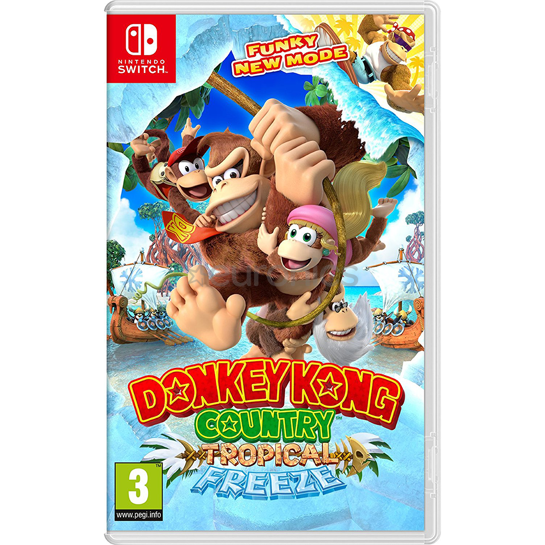 Switch mäng Donkey Kong Country: Tropical Freeze
