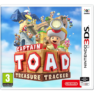 3DS mäng Captain Toad: Treasure Tracker
