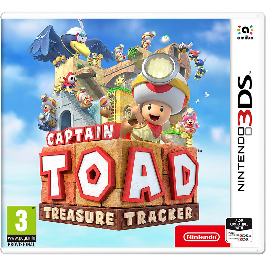 3DS mäng Captain Toad: Treasure Tracker