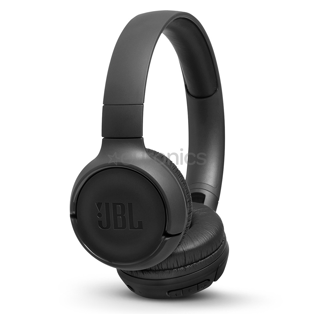 JBL Tune 500, must - Kõrvapealsed juhtmevabad kõrvaklapid