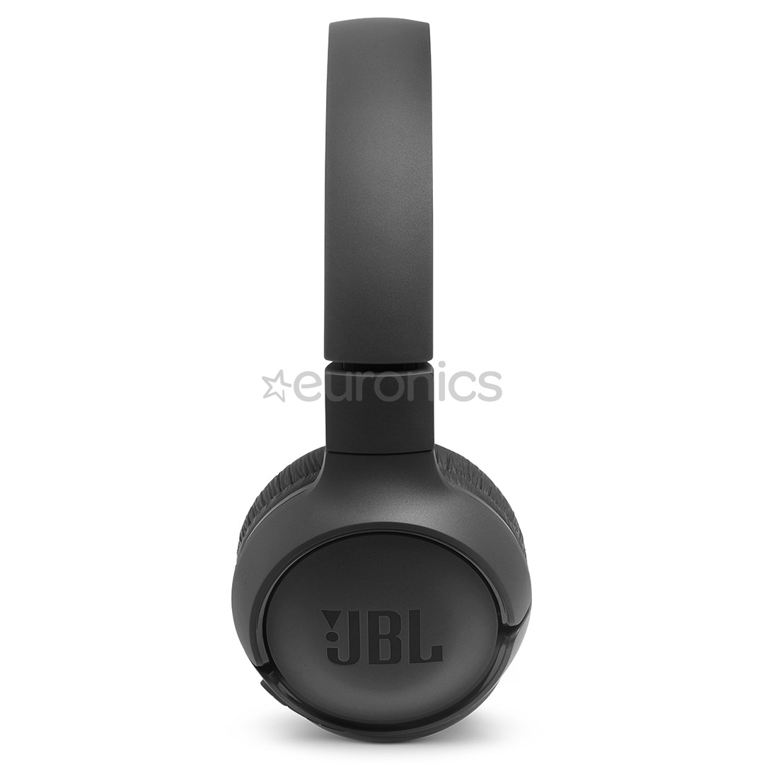 JBL Tune 500, must - Kõrvapealsed juhtmevabad kõrvaklapid
