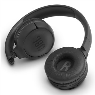 JBL Tune 500, must - Kõrvapealsed juhtmevabad kõrvaklapid