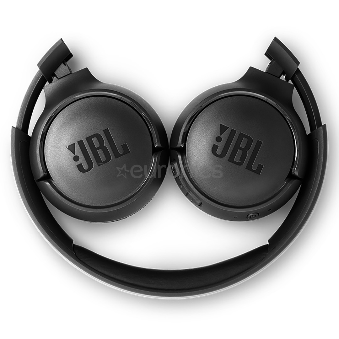 JBL Tune 500, must - Kõrvapealsed juhtmevabad kõrvaklapid