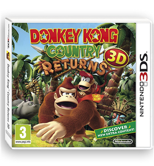 3DS mäng Donkey Kong Country Returns 3D