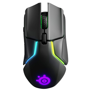 SteelSeries Rival 650, must - Juhtmevaba optiline hiir