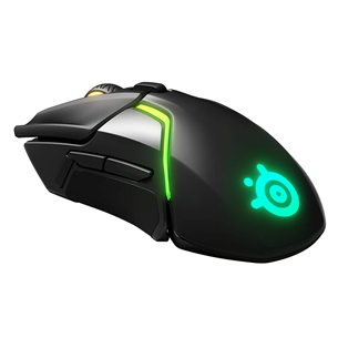 SteelSeries Rival 650, must - Juhtmevaba optiline hiir