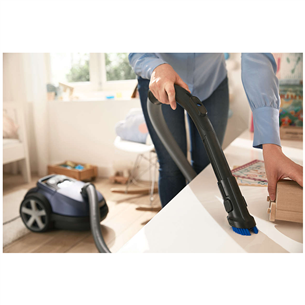 Philips Performer Silent, 750 W, blue/black - Vacuum cleaner