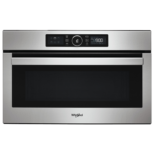 Whirlpool, 31 L, 1000 W, inox - Built-in Microwave Oven with Grill AMW730/IX