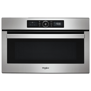 Whirlpool, 31 L, 1000 W, inox - Built-in Microwave Oven with Grill