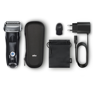 Shaver Series 7 + travel case, Braun / Wet & Dry