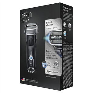 Shaver Series 7 + travel case, Braun / Wet & Dry