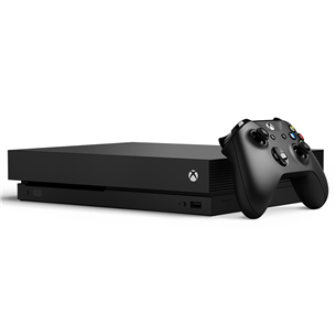 Игровая приставка Microsoft Xbox One X (1 ТБ) + 3 игры