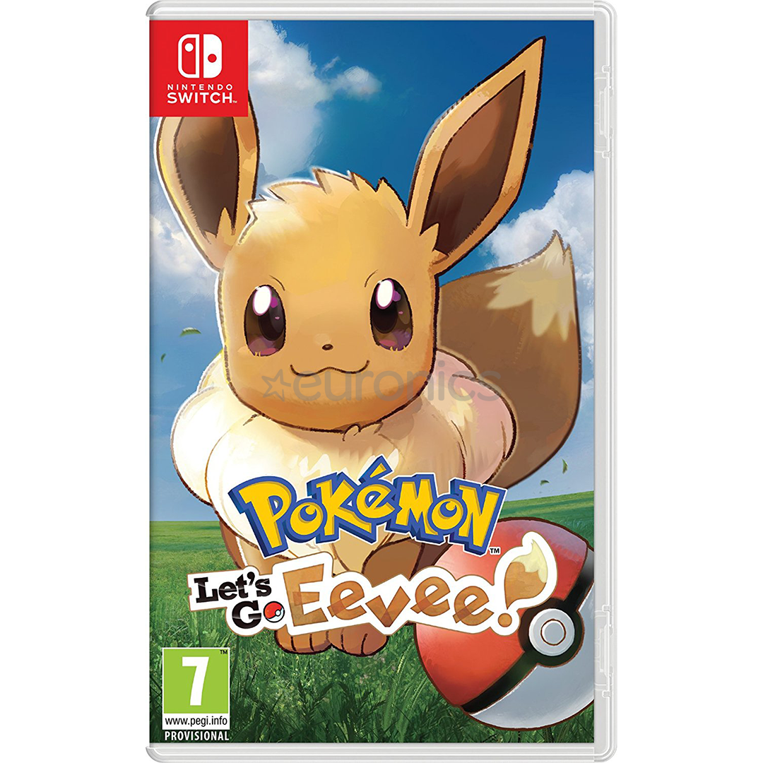 Switch mäng Pokémon: Let's Go, Eevee!