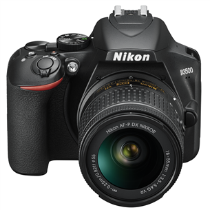 DSLR camera Nikon D3500 + NIKKOR AF-P DX 18-55mm VR lens