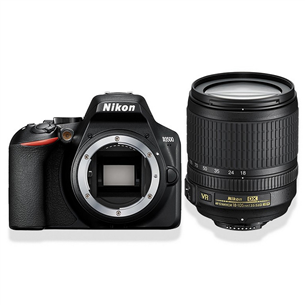 DSLR camera Nikon D3500 + NIKKOR AF-S DX 18-105mm VR lens