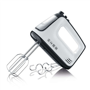 Severin, 400 W, black/white - Hand mixer HM3830