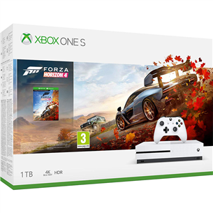 Gaming console Microsoft Xbox One S (1 TB) + Forza Horizon 4