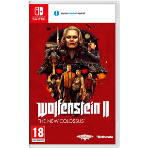 Switch mäng Wolfenstein II: The New Colossus