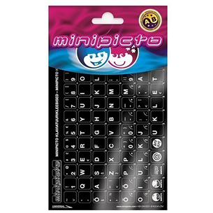 Keyboard stickers Minipicto (EST)