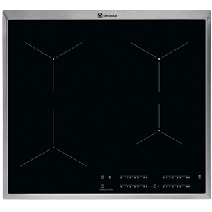 Electrolux, laius 57,6 cm, terasraamiga, must - Integreeritav induktsioonpliidiplaat