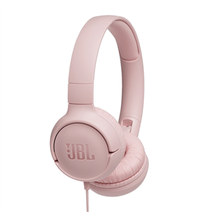 JBL Tune 500, roosa - Kõrvapealsed kõrvaklapid JBLT500PIK