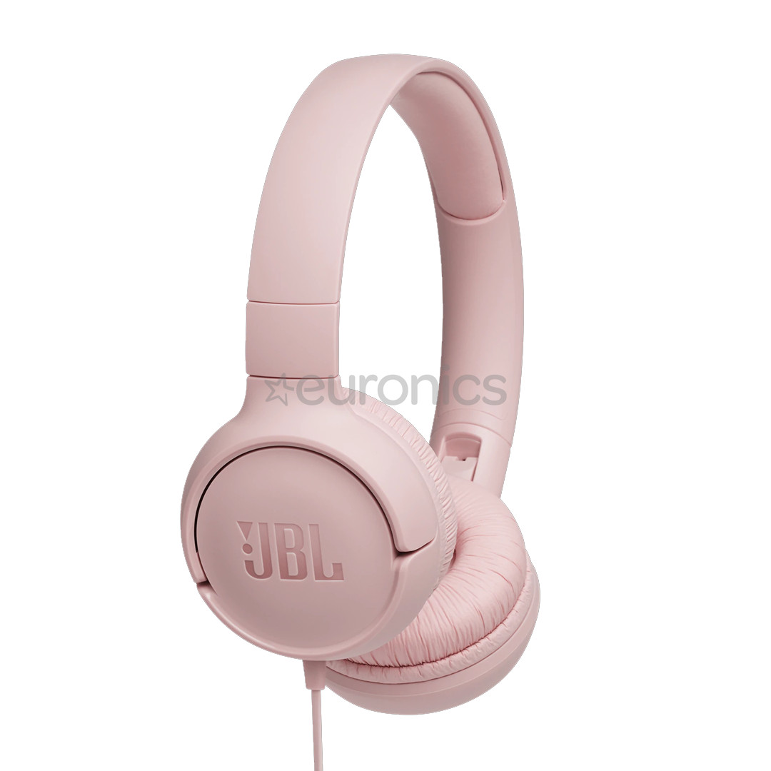 JBL Tune 500, розовый - Накладные наушники