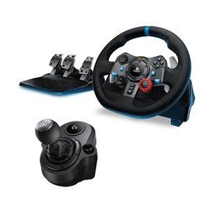 Руль Logitech G29 для PS5 / PS4 / ПК + рычаг переключения передач G29SHIFTER