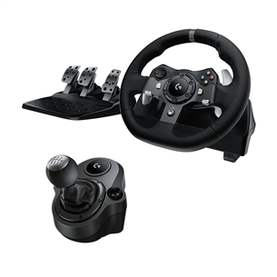 Xbox One / PC roolikomplekt Logitech G920 + käigukang G920SHIFTER