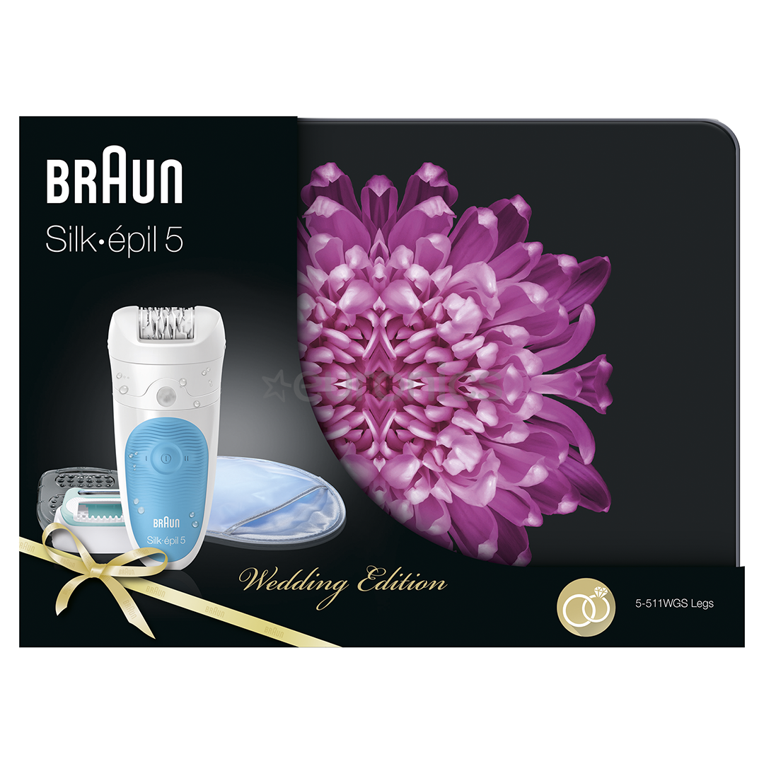 Epilator Braun series 5 + cooling glove