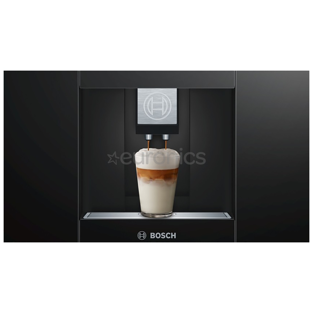 Bosch, black - Built - in espresso machine