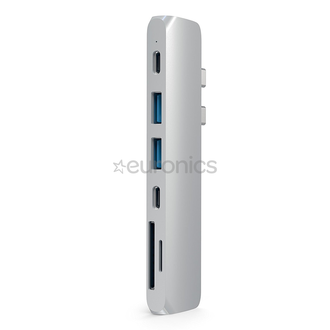 Satechi, USB-C MacBook Pro, серый - Хаб
