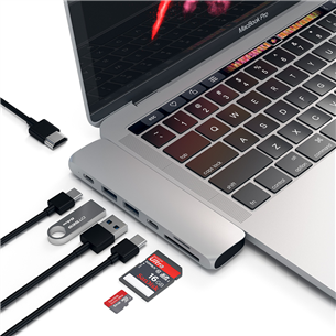 MacBook Pro USB-C jagaja Satechi