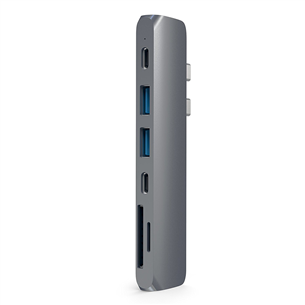 Satechi, USB-C MacBook Pro/Air, серый - Хаб ST-CMBPM