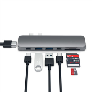 MacBook Pro / Air USB-C jagaja Satechi