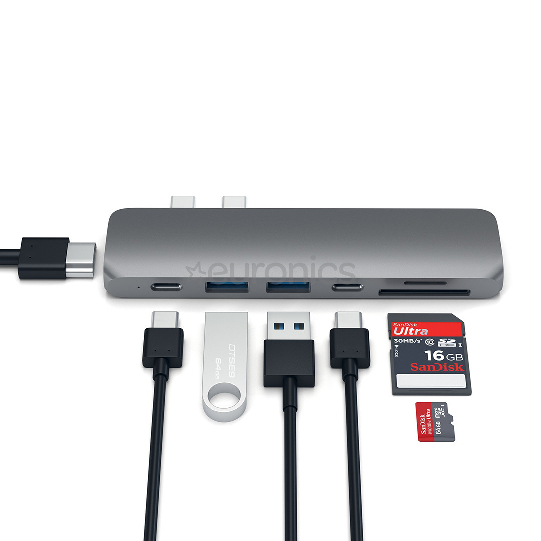 MacBook Pro / Air USB-C jagaja Satechi