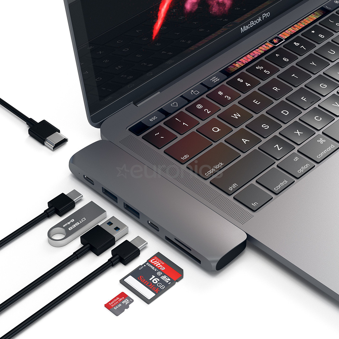 MacBook Pro / Air USB-C jagaja Satechi