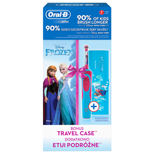 Электрическая зубная щётка Oral-B Frozen + футляр, Braun