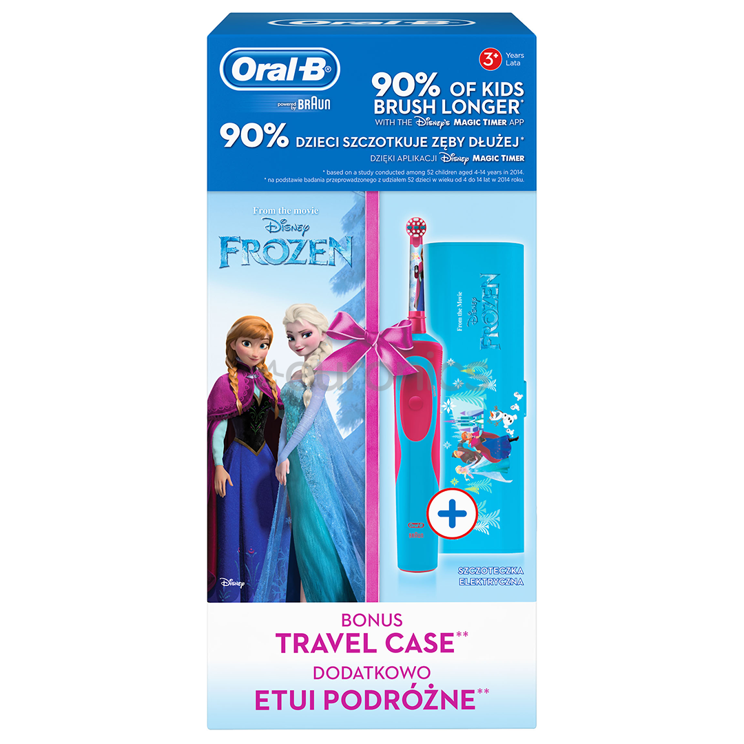 Electic toothbrush Braun Oral-B Frozen + travel case