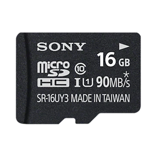 Adapteriga Micro SDHC mälukaart Sony (16 GB)