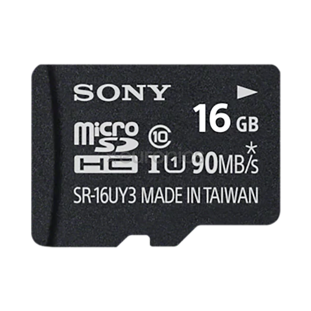 Adapteriga Micro SDHC mälukaart Sony (16 GB)