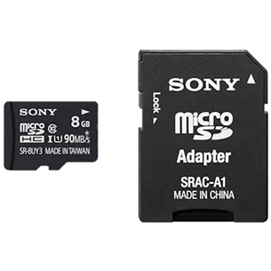 Карта памяти Micro SDHC с адаптером Sony (8 ГБ)