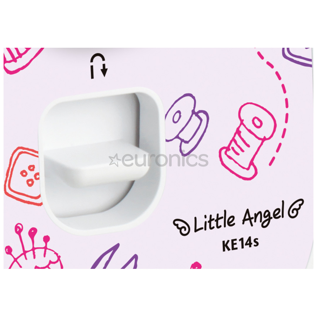 Brother Little Angel, white/pink - Sewing machine