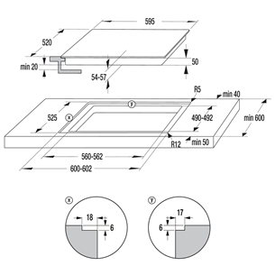 Built-in ceramic hob Gorenje