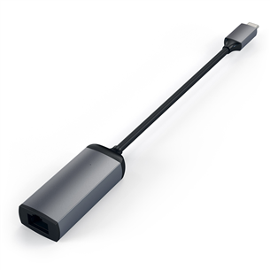 Satechi, USB C-Gigabit Ethernet, grey/black - Adapter