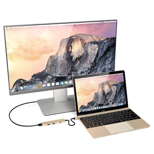 Adapter USB-C hub Multi-port 4K Satechi