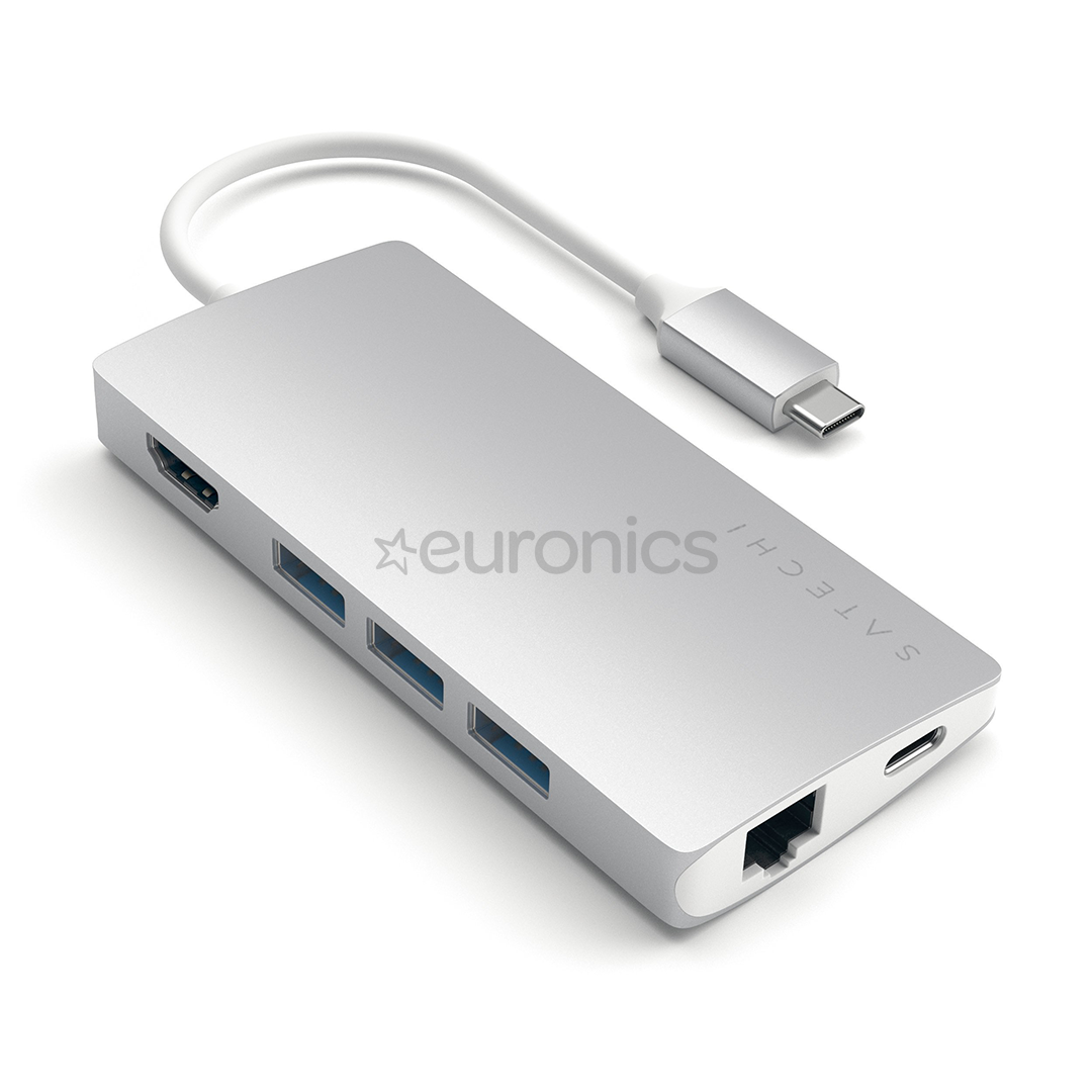 Хаб USB-C Multi-Port 4K Gigabit Ethernet Satechi
